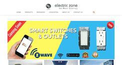 Desktop Screenshot of electriczoneusa.com